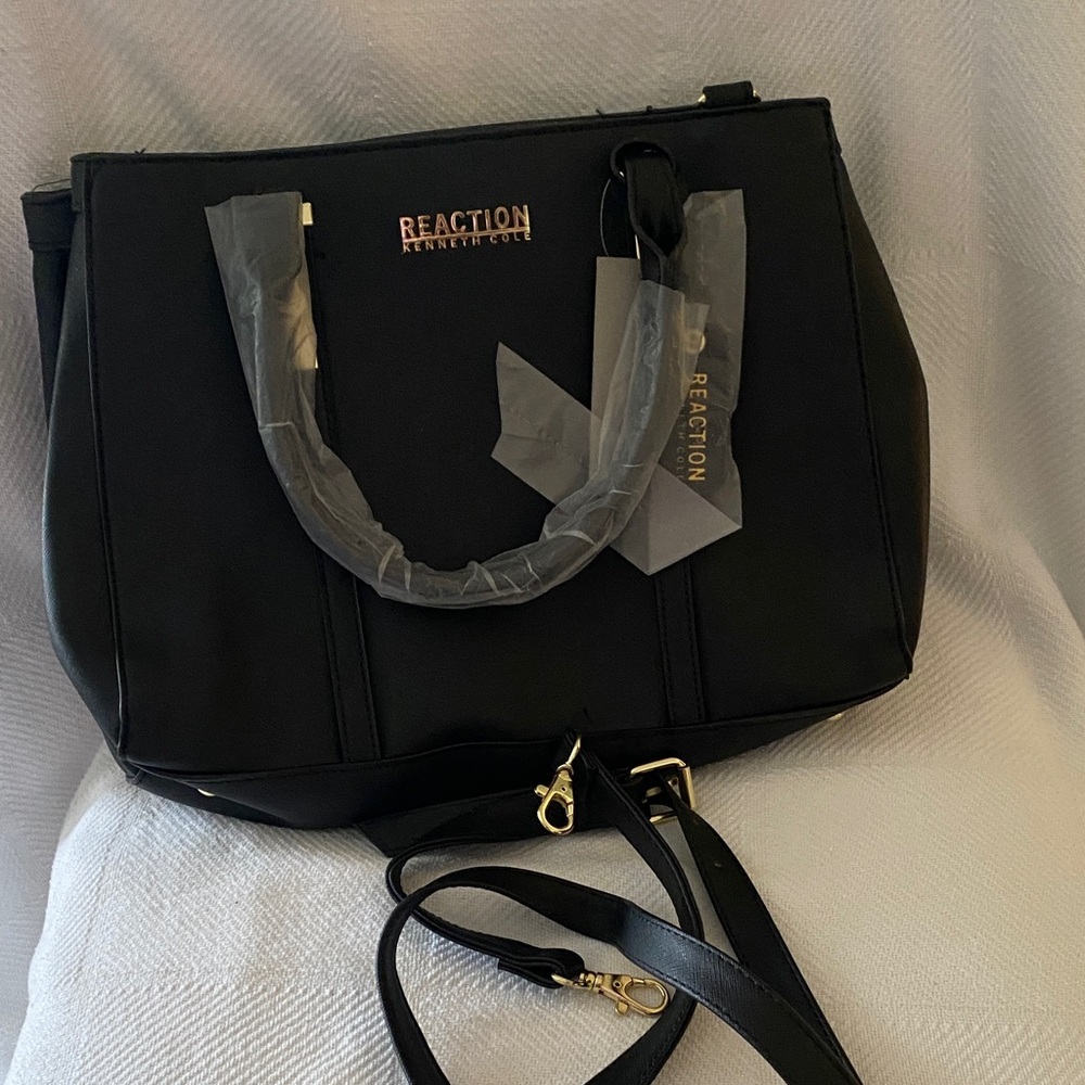 Kenneth Cole Reaction Elegant Black Tote